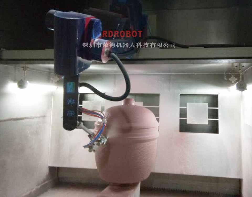 陶瓷灶具機器人噴漆設備